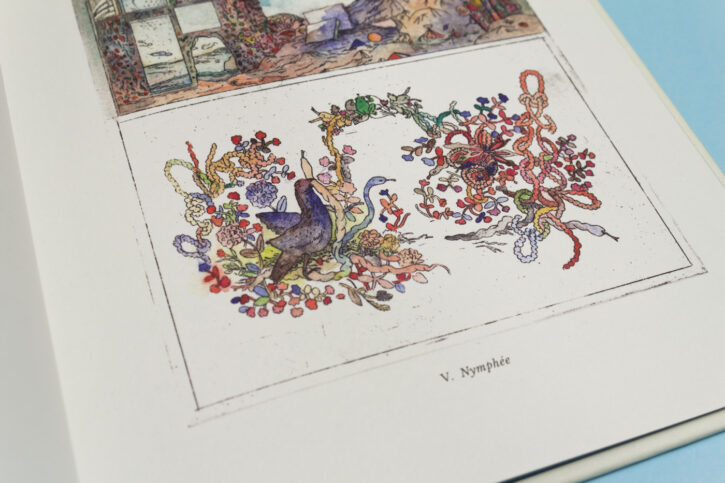Extrait du livre de gravures Eaux Fortes, d'Amandine Meyer chez Misma