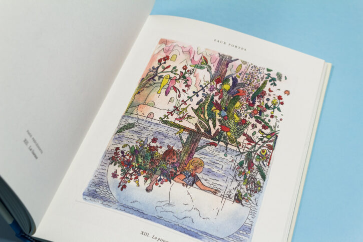 Extrait du livre de gravures Eaux Fortes, d'Amandine Meyer chez Misma