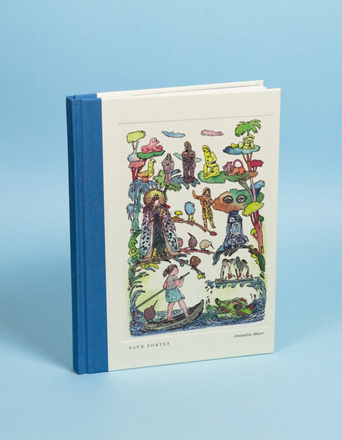 Couverture du livre de gravures Eaux Fortes, d'Amandine Meyer chez Misma
