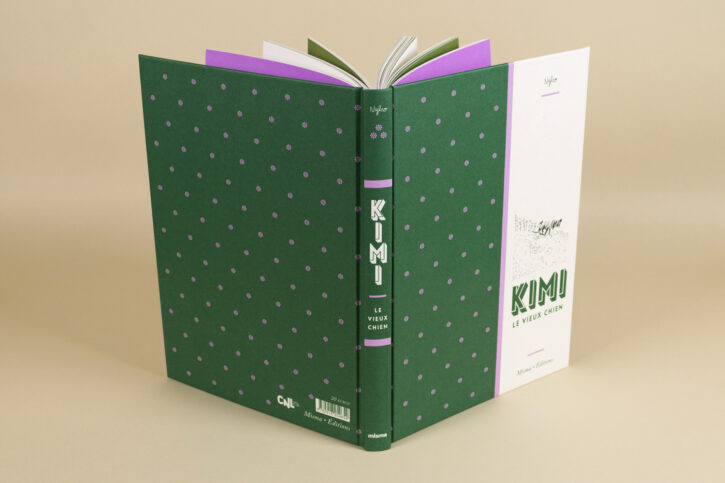 Extrait du livre Kimi le vieux chien de Nylso aux éditions Misma