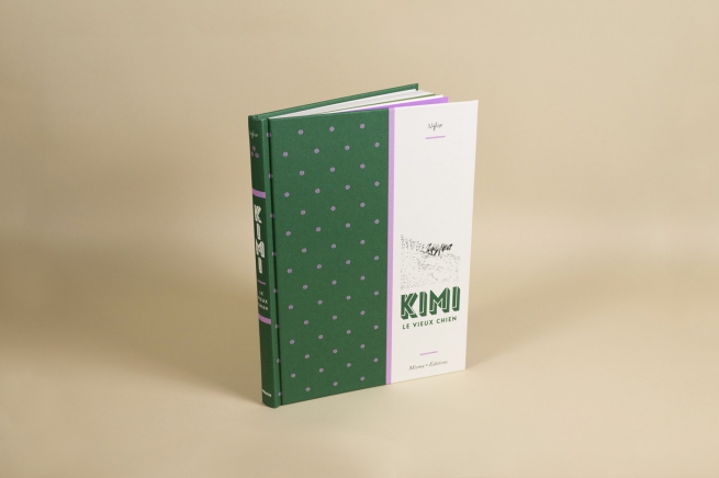 Couverture du livre Kimi le vieux chien de Nylso aux éditions Misma