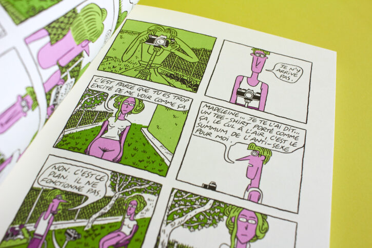 Extrait de La fille sans culotte, la BD d'El don Guillermo aux éditions Misma