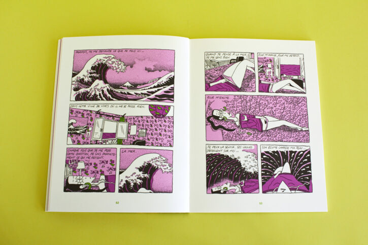 Extrait de La fille sans culotte, la BD d'El don Guillermo aux éditions Misma