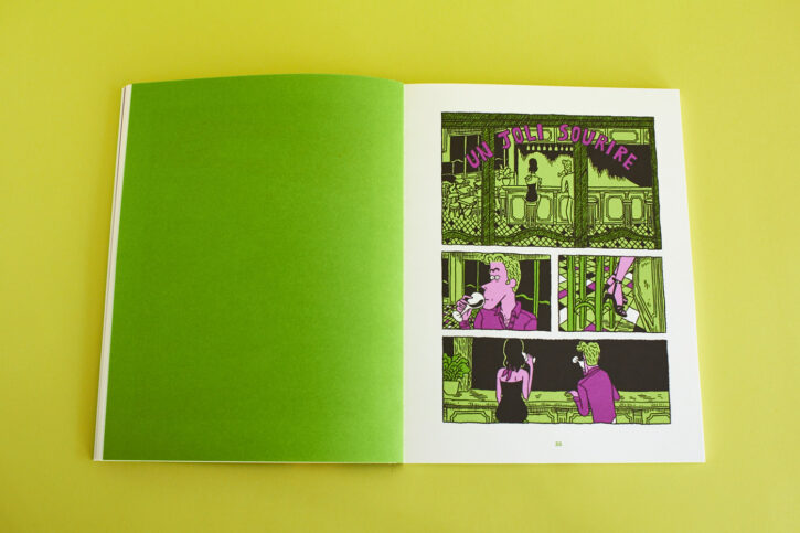Extrait de La fille sans culotte, la BD d'El don Guillermo aux éditions Misma