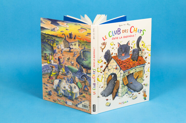 Extrait du Club des chats casse la baraque de Yoon-sun Park chez Misma