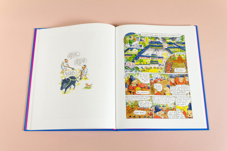 Extrait des aventures de Hong Kiltong, de Yoon-sun Park aux éditions Misma