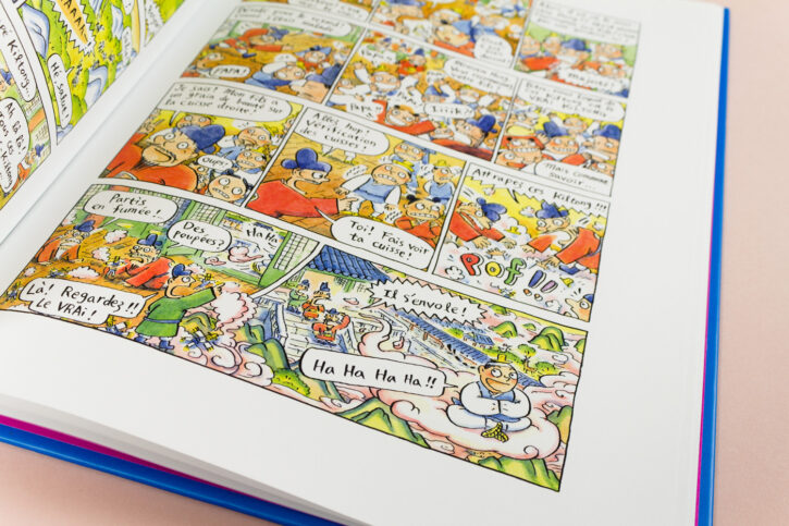 Extrait des aventures de Hong Kiltong, de Yoon-sun Park aux éditions Misma