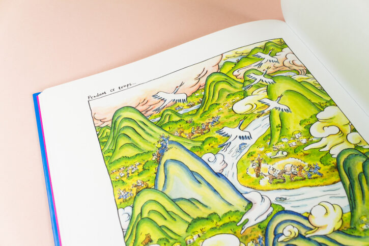 Extrait des aventures de Hong Kiltong, de Yoon-sun Park aux éditions Misma