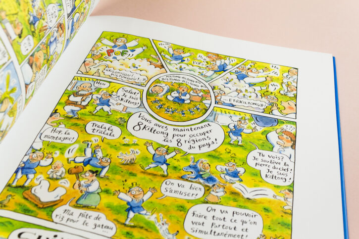 Extrait des aventures de Hong Kiltong, de Yoon-sun Park aux éditions Misma