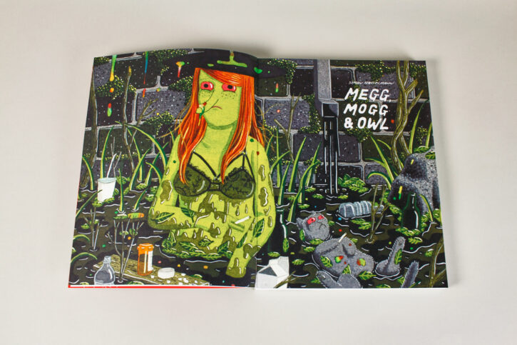 Extrait de Megg, Mogg and Owl à Amsterdam, publié aux éditions Misma