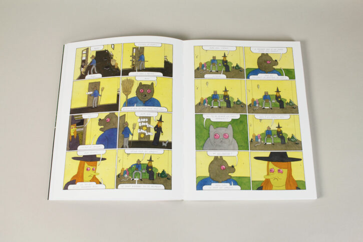 Extrait de Megg, Mogg and Owl à Amsterdam, publié aux éditions Misma