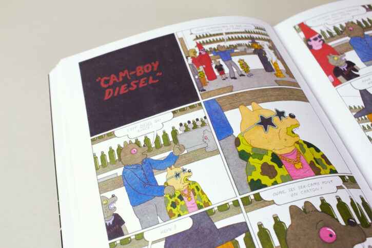 Extrait de Megg, Mogg and Owl à Amsterdam, publié aux éditions Misma