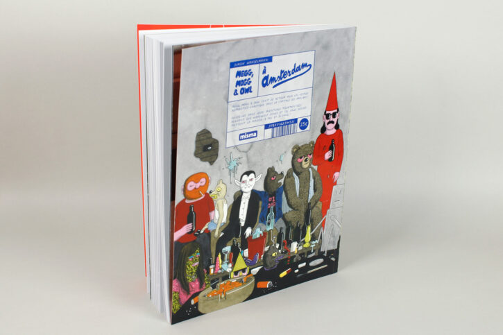 Extrait de Megg, Mogg and Owl à Amsterdam, publié aux éditions Misma