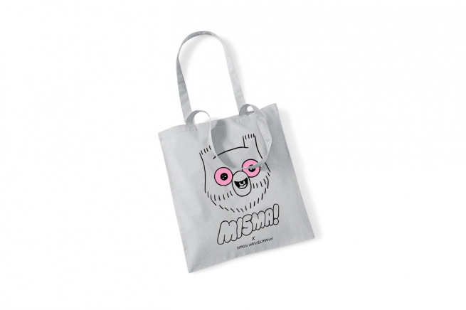 Tote bag Misma Owl by Simon Hanselmann