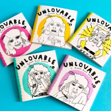 Extrait d'Unlovable d'Esther Pearl Watson aux éditions Misma