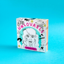 Couverture d'Unlovable d'Esther Pearl Watson aux éditions Misma