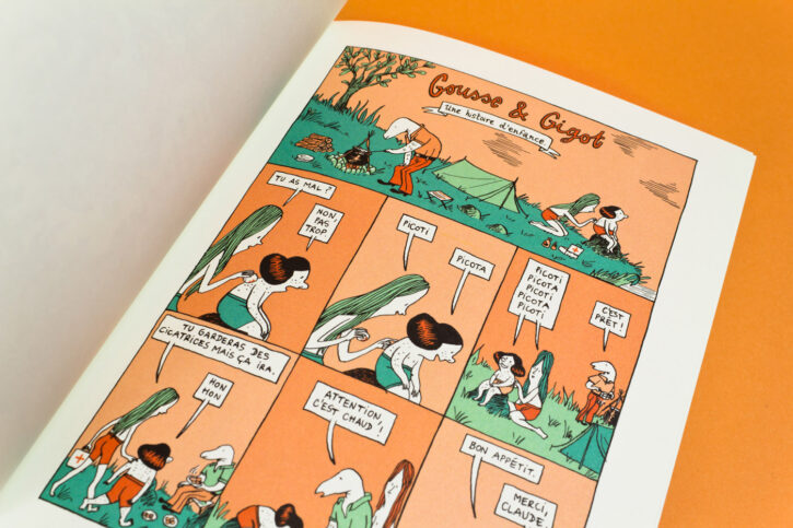 extrait de Gousse et Gigot d'Anne Simon aux éditioins Misma