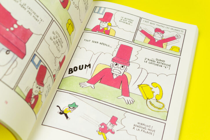 Extrait des aventures du Détective Kahn, de Min-seok Ha, paru chez MISMA