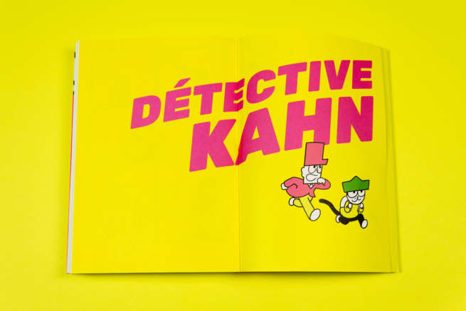 Extrait des aventures du Détective Kahn, de Min-seok Ha, paru chez MISMA