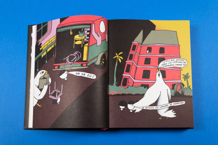 Extrait de 3 Papas, le premier livre de Nando von Arb aux éditions MISMA