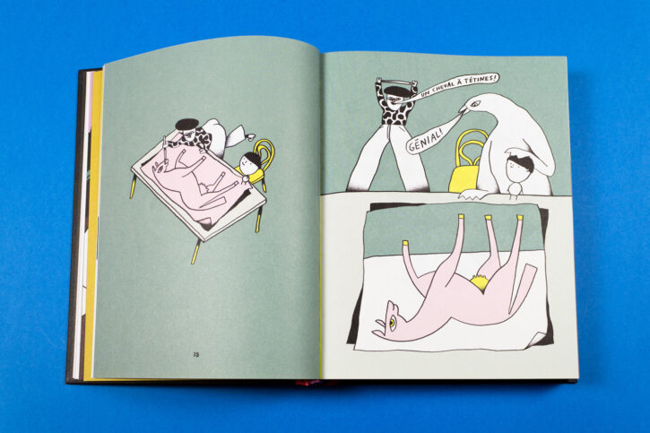 Extrait de 3 Papas, le premier livre de Nando von Arb aux éditions MISMA