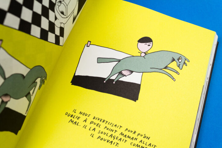 Extrait de 3 Papas, le premier livre de Nando von Arb aux éditions MISMA