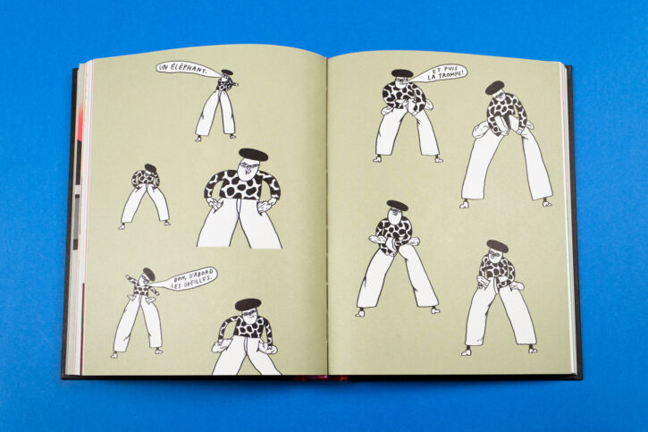 Extrait de 3 Papas, le premier livre de Nando von Arb aux éditions MISMA