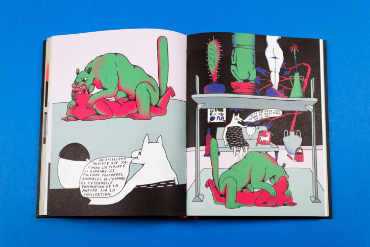 Extrait de 3 Papas, le premier livre de Nando von Arb aux éditions MISMA