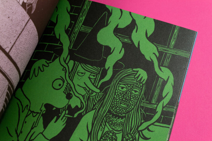Long Story Short de Simon Hanselmann, les nouvelles aventures de Megg, Mogg & Owl chez Misma
