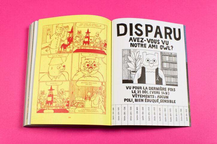 Long Story Short de Simon Hanselmann, les nouvelles aventures de Megg, Mogg & Owl chez Misma