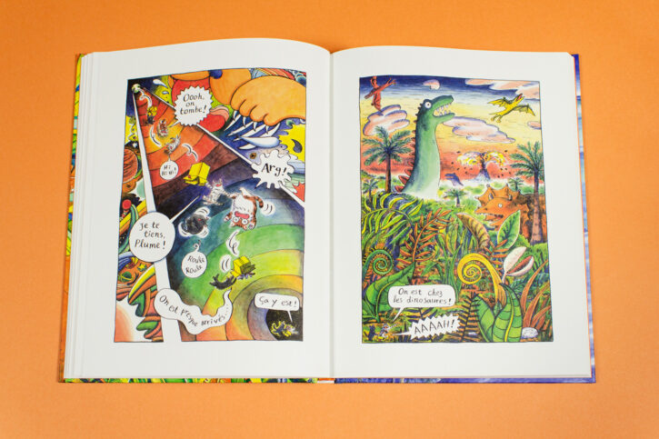Extrait de Où est le club des chats, de Yoon-sun Park chez Misma éditions