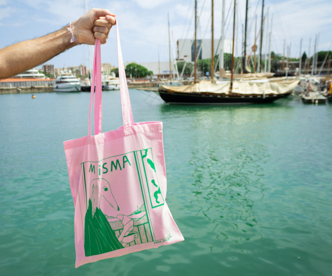 tote bag MISMA signé Anna Haifisch