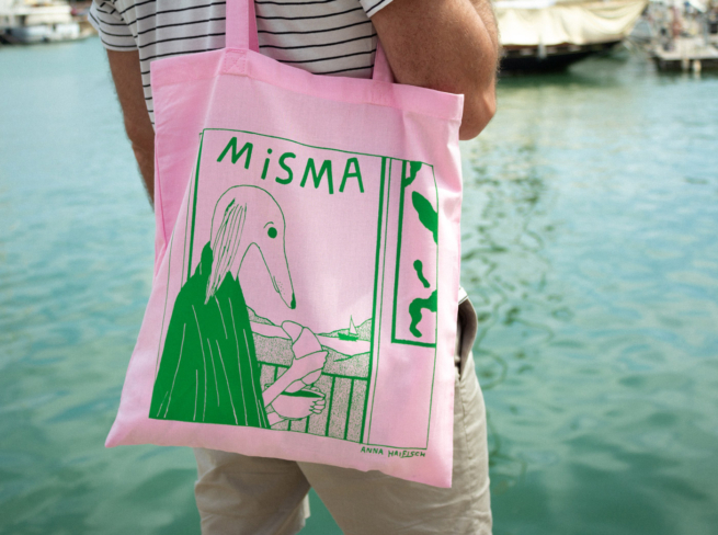 tote bag MISMA signé Anna Haifisch