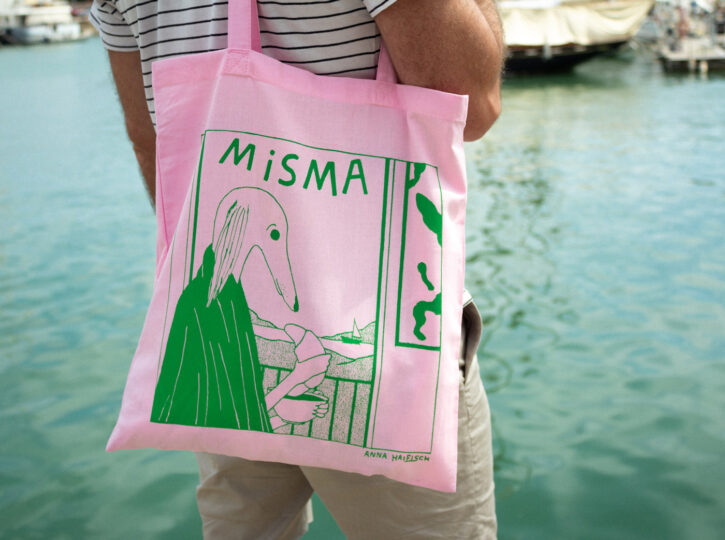 tote bag MISMA signé Anna Haifisch