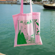 tote bag MISMA signé Anna Haifisch