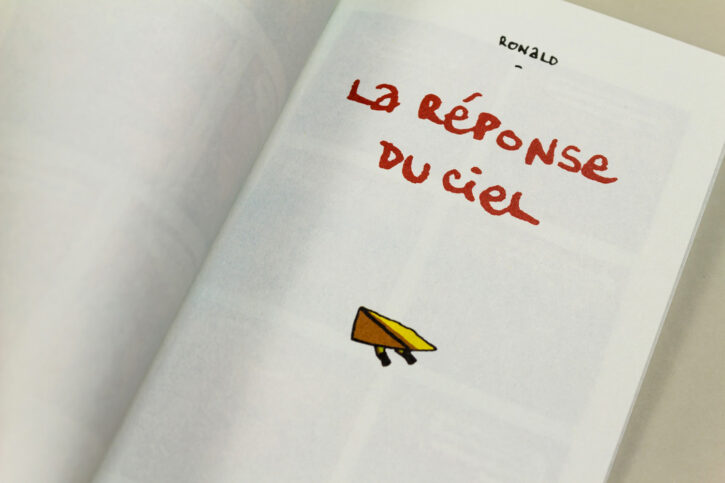 La réponse du ciel, les nouvelles aventures d'Estebald de Ronald Grandpey chez MISMA.