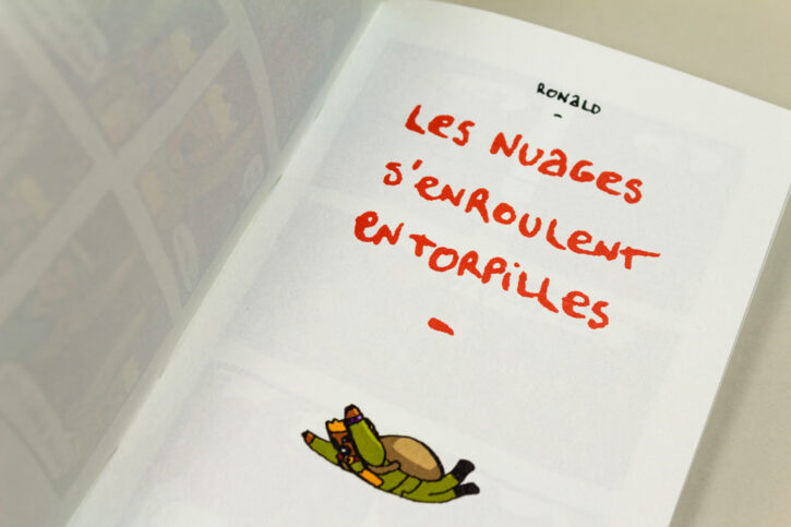 Les nuages s'enroulent en torpilles, les nouvelles aventures d'Estebald de Ronald Grandpey chez MISMA.