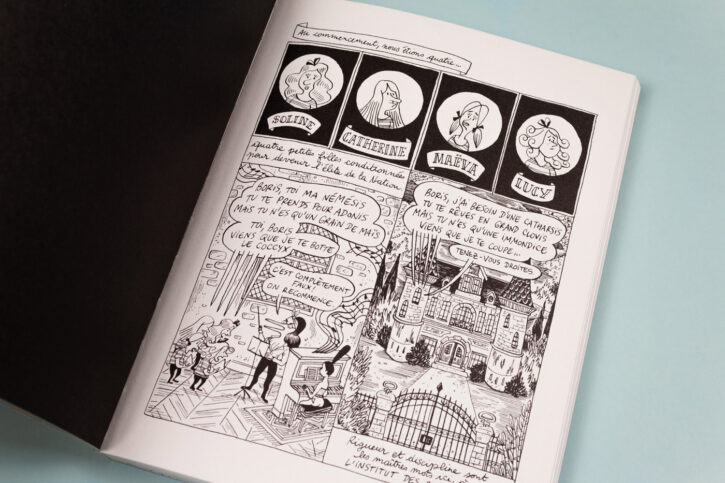 L'institut des Benjamines, nouvel opus des Contes du Marylène d'Anne Simon chez MISMA