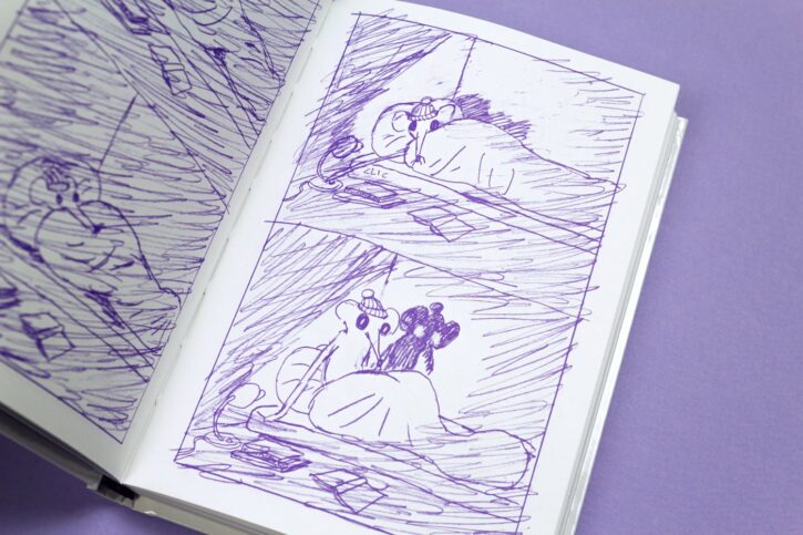Souris en résidence, Anna Haifisch, Misma éditions