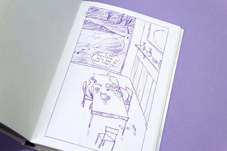 Souris en résidence, Anna Haifisch, Misma éditions
