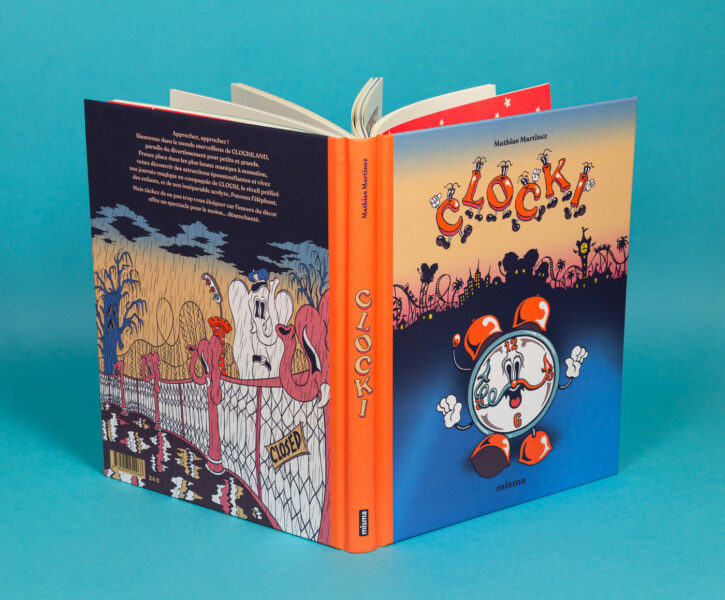 Clocki, la première BD de Mathias Martinez chez Misma
