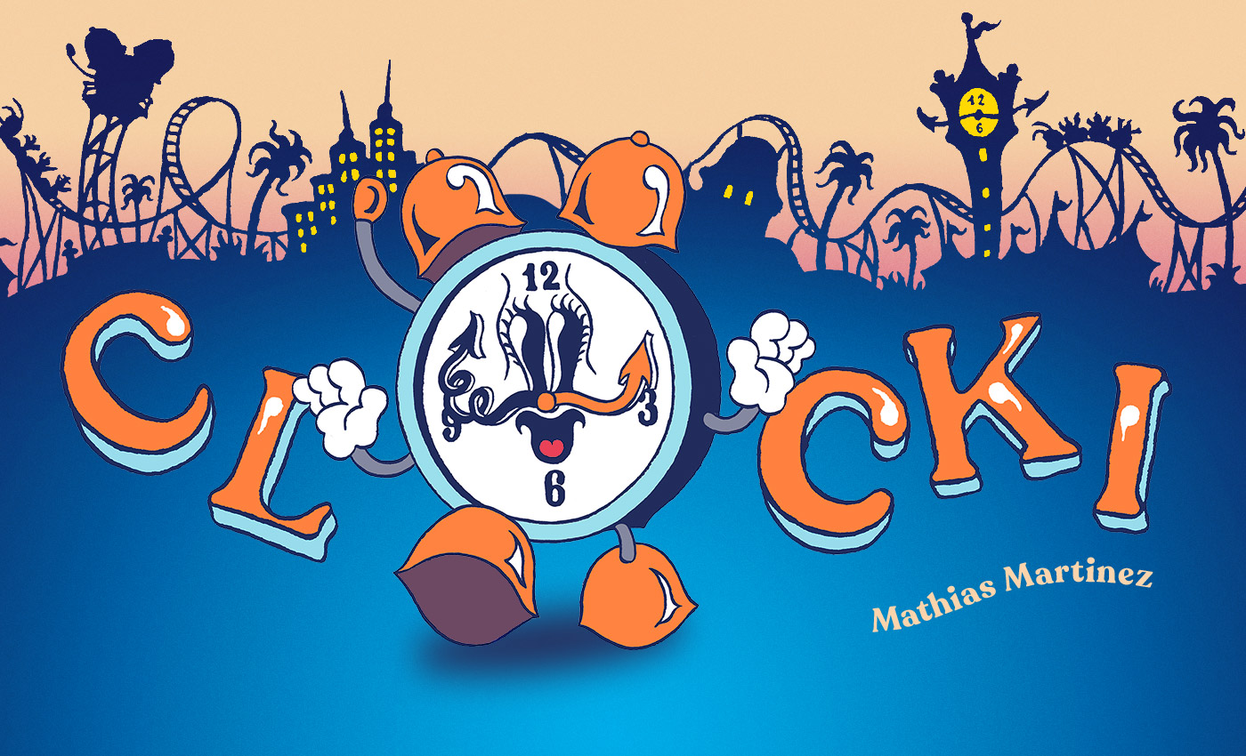 Clocki, la première BD de Mathias Martinez chez MISMA