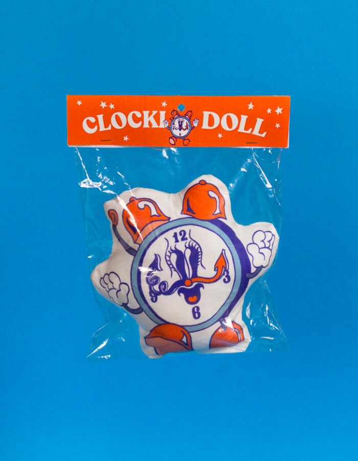 Poupée collector Clocki, de Mathias Martinez, réalisée par MISMA