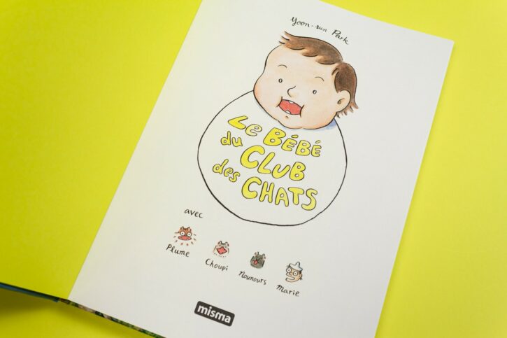 Le bébé du club des chats, de Yoon-sun Park aux éditions MISMA