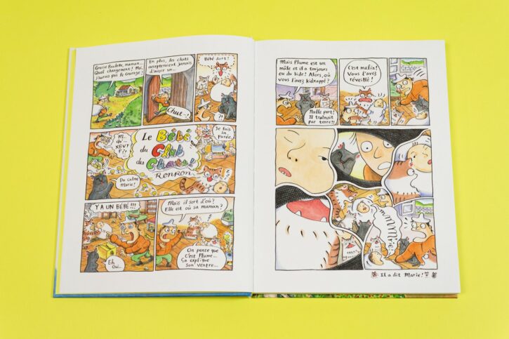 Le bébé du club des chats, de Yoon-sun Park aux éditions MISMA