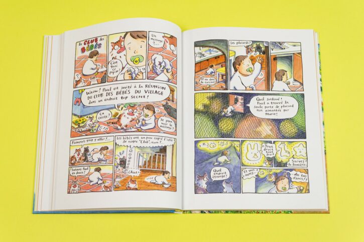 Le bébé du club des chats, de Yoon-sun Park aux éditions MISMA