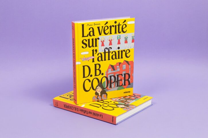 La vérité sur l'affaire D.B. COOPER, de Marie Boisson, aux éditions Misma