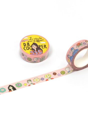Washi tape La vérité sur l'affaire D.B. COOPER par Marie Boisson