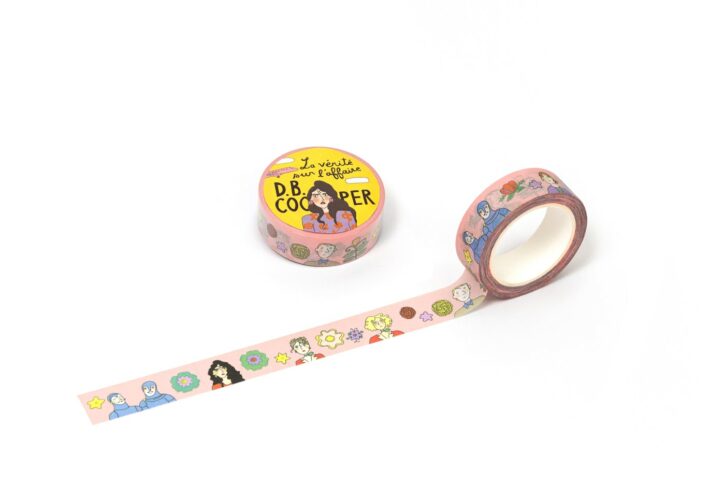 Washi tape La vérité sur l'affaire D.B. COOPER par Marie Boisson