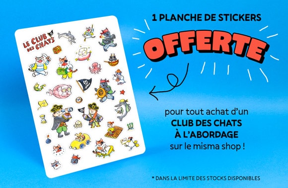 Planche stickers offerte